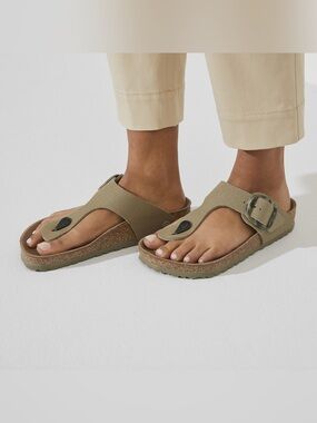 Birkenstocks Gizeh Vegan Big Buckle size 40